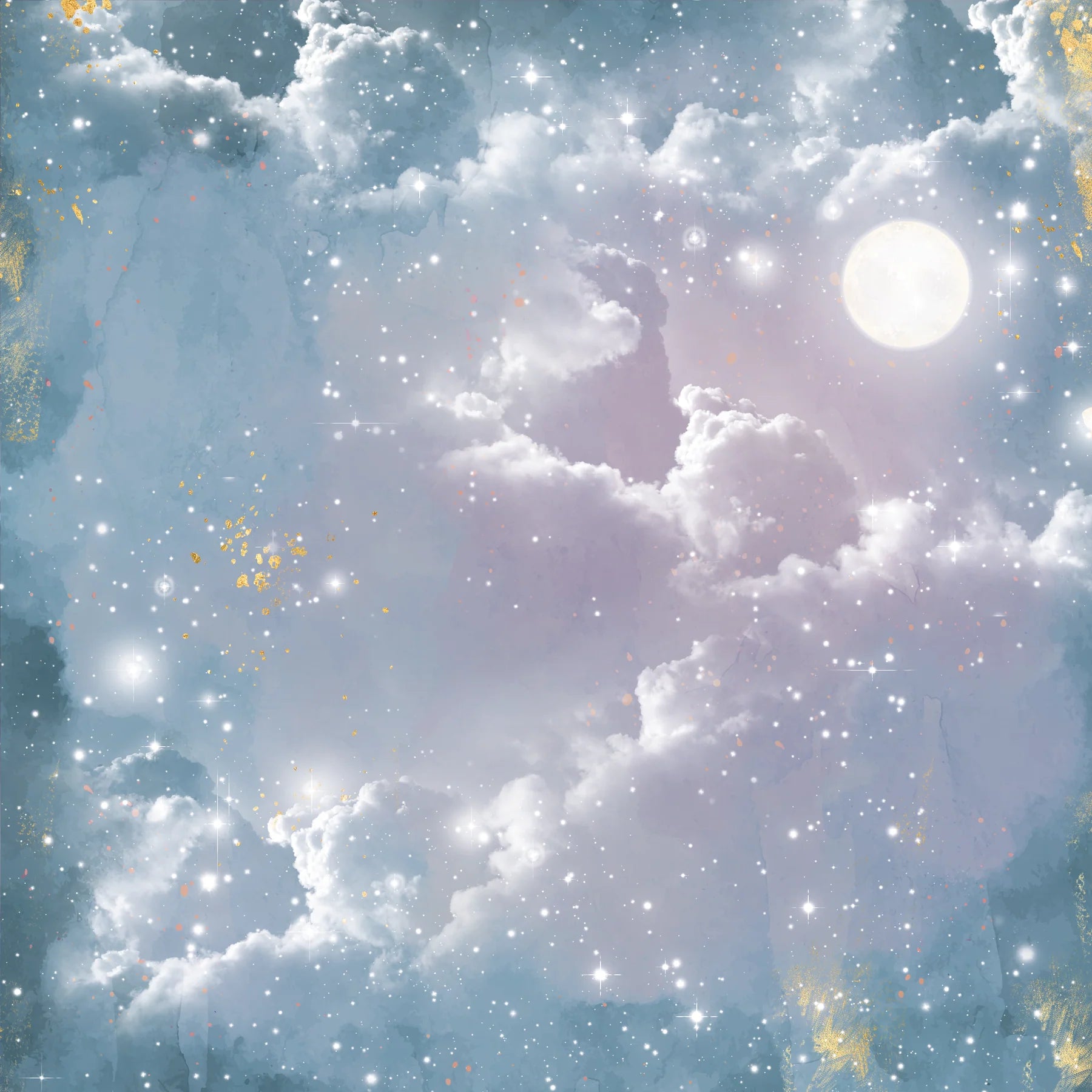 Lunar Blooms 12x12 Paper Pad | Nature's Garden