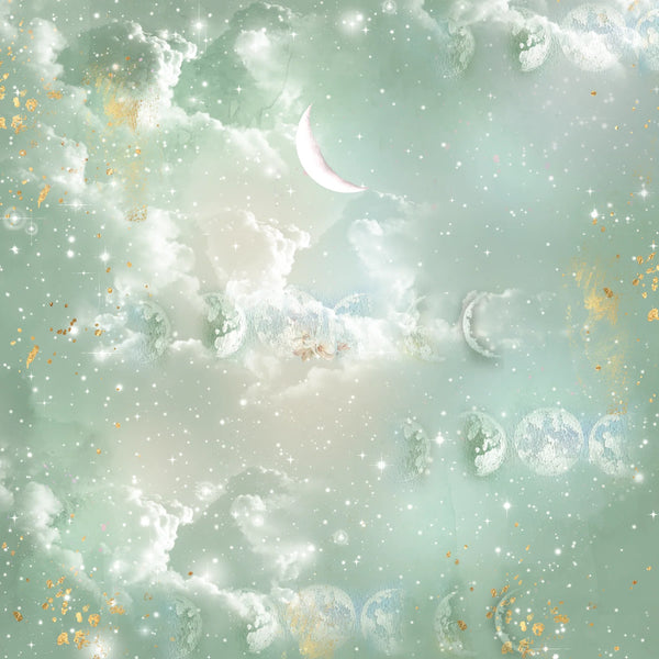 Lunar Blooms 12x12 Paper Pad | Nature's Garden