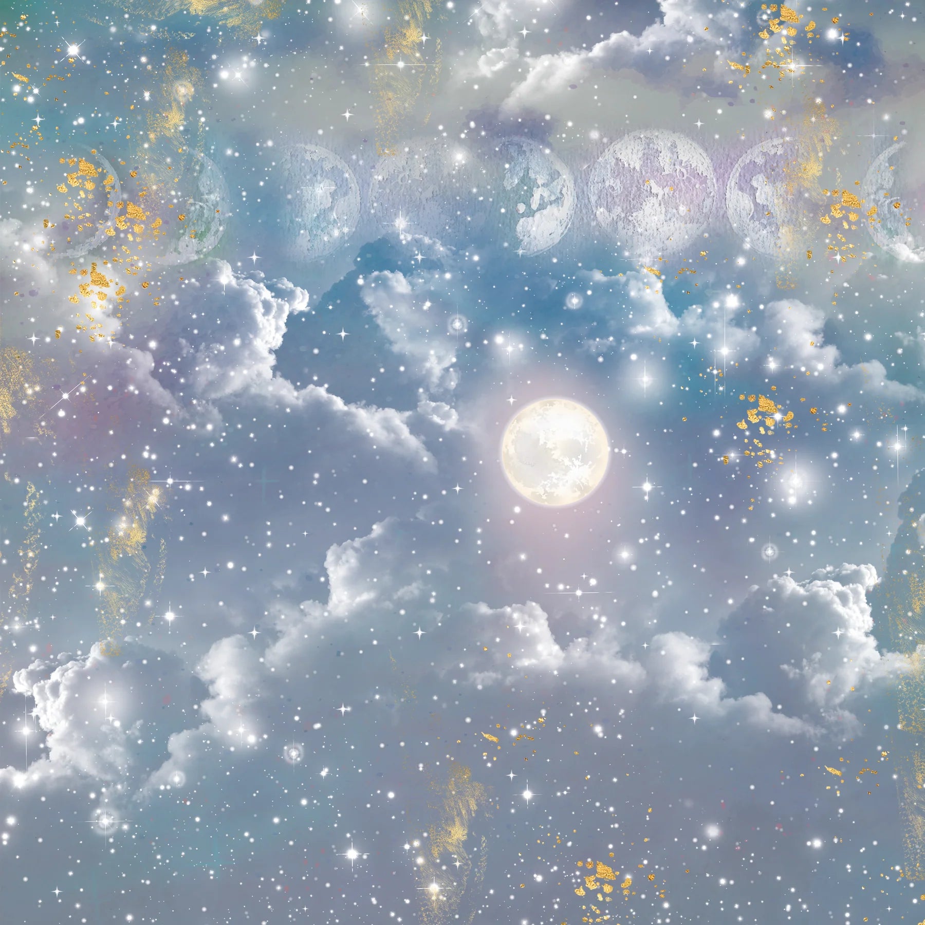 Lunar Blooms 12x12 Paper Pad | Nature's Garden