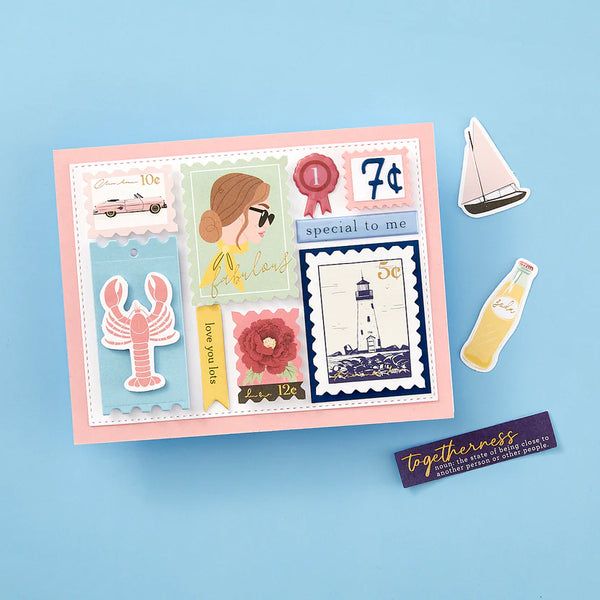 Nested Postage Labels & Tag Die Set | Bayfair Collection
