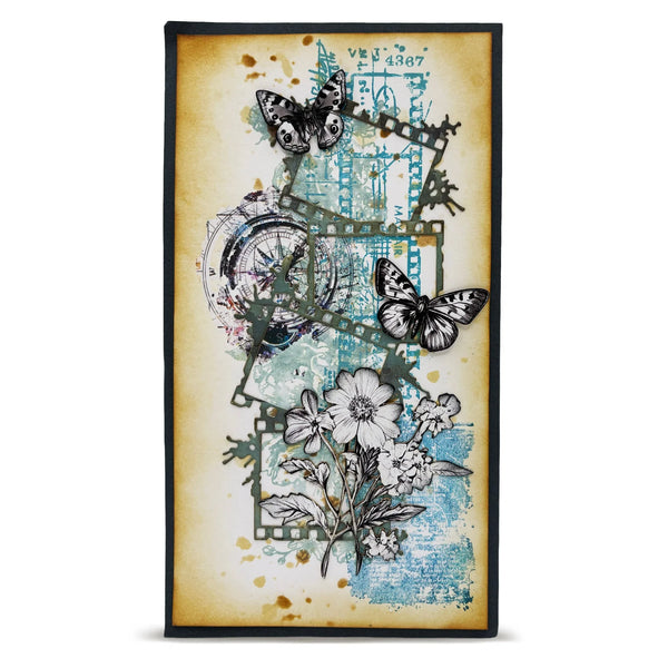 Sewn Sparks Clear Stamp Set No. 1337