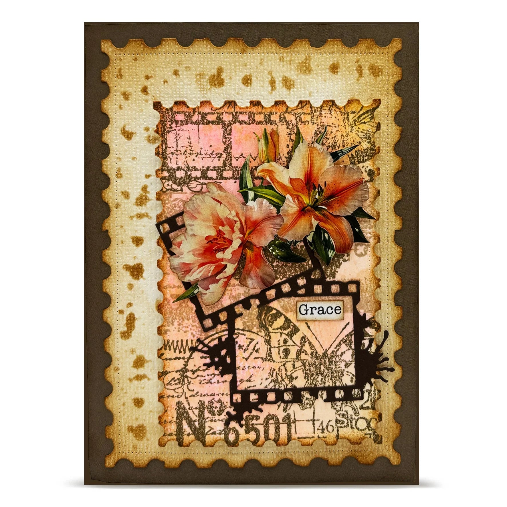 Sewn Sparks Clear Stamp Set No. 1337