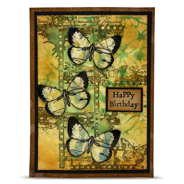 Striped Splash Photo Frame Die Set No. 117