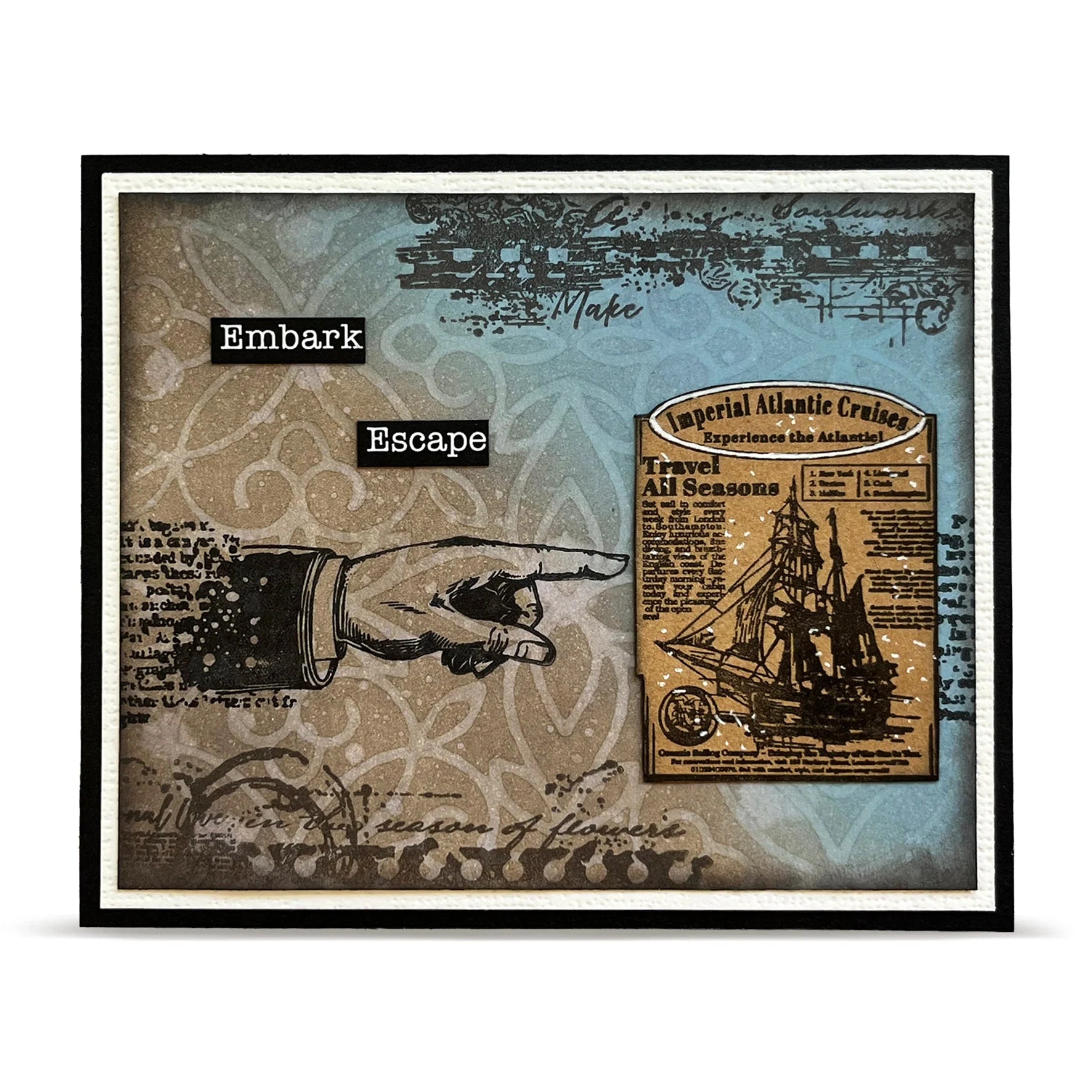 Follow the Sign A6 Clear Stamp Set No. 1445