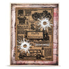 Global Gazette A7 Background Stamp No. 1343