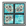 Bee Geometry A7 Clear Stamp Set No. 1341