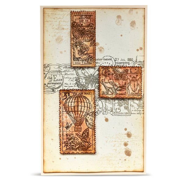 Fragments in Transit A6 Clear Stamp Set No. 1446