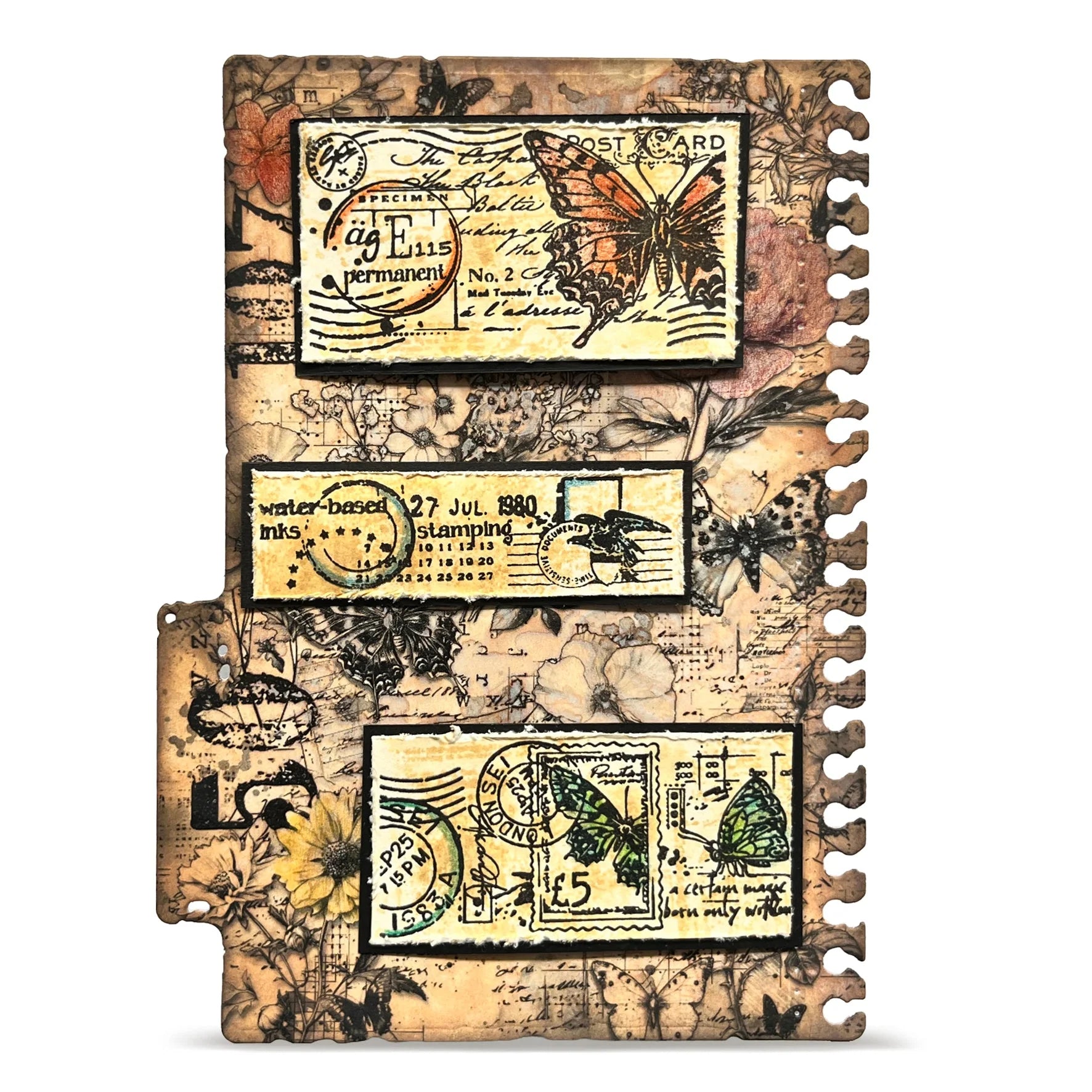 Fragments in Transit A6 Clear Stamp Set No. 1446