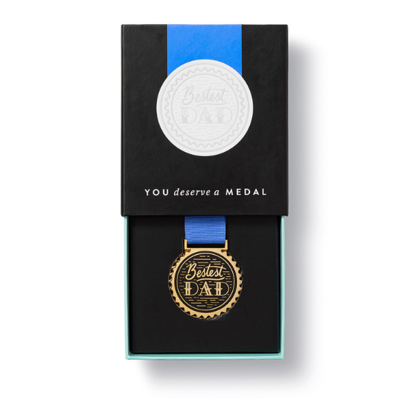 Bestest Dad Award Medal