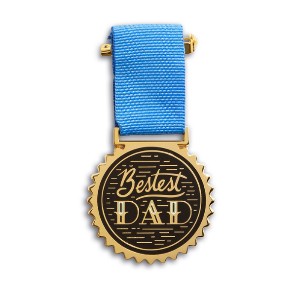 Bestest Dad Award Medal