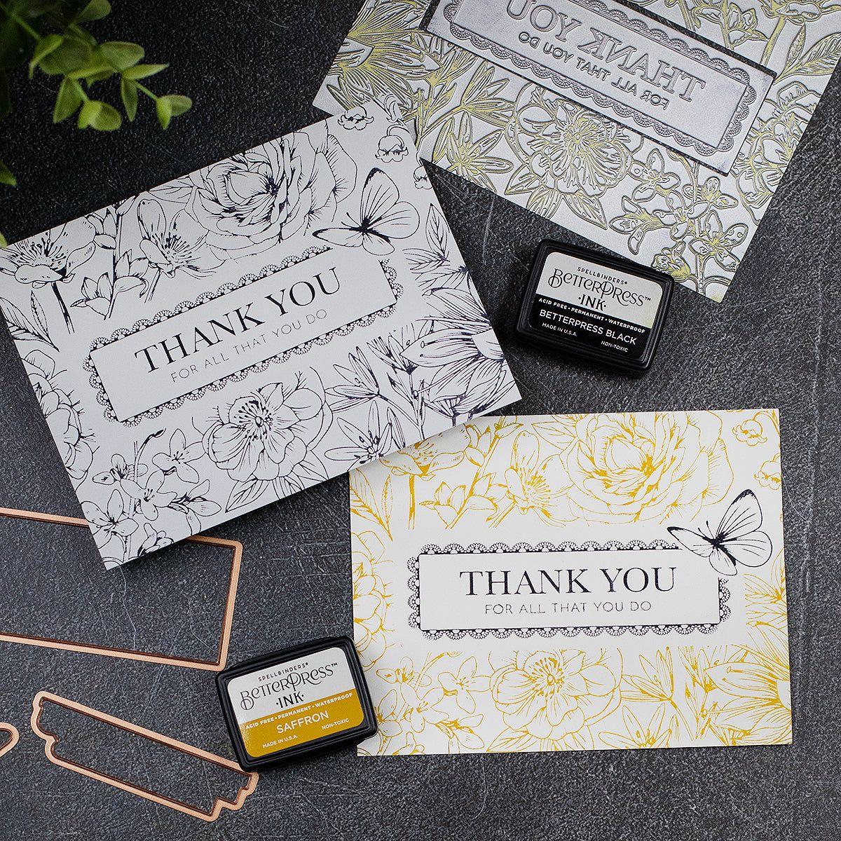 Butterfly Swirl Press Plate & Die Set