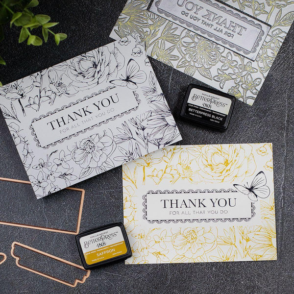 Butterfly Swirl Press Plate & Die Set