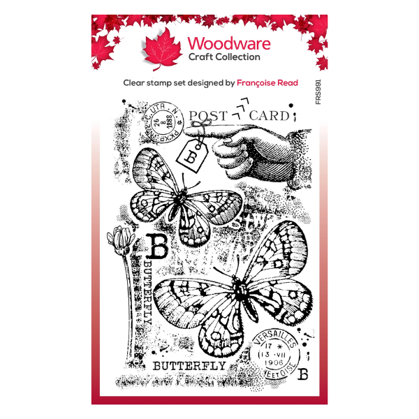 B is for Butterfly Clear Stamp Set