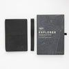 Black Explorer Refillable Cactus Leather Journal