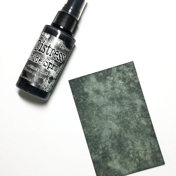 Black Soot Distress Oxide Spray