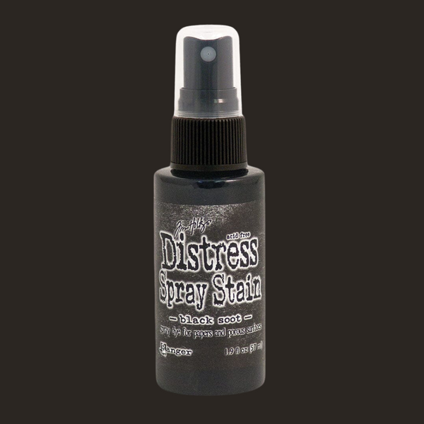 Black Soot Distress Oxide Spray