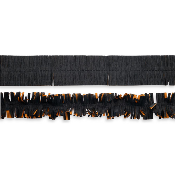 Black + Orange Fringe {Halloween 2025} | idea-ology