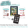 Everyday City Holiday I Want it All 3-Die Set + Press Plate Bundle | Yana Smakula