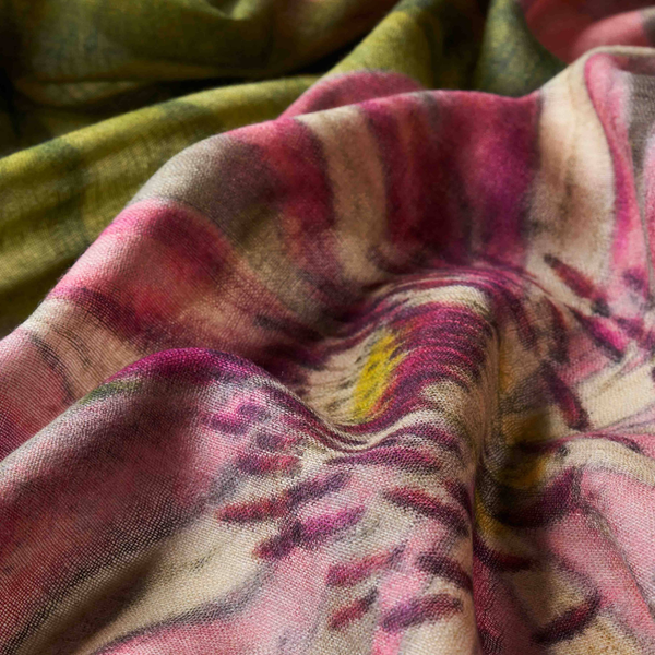 Botanicals Oversized Wool Wrap Scarf {Black Friday Deal}