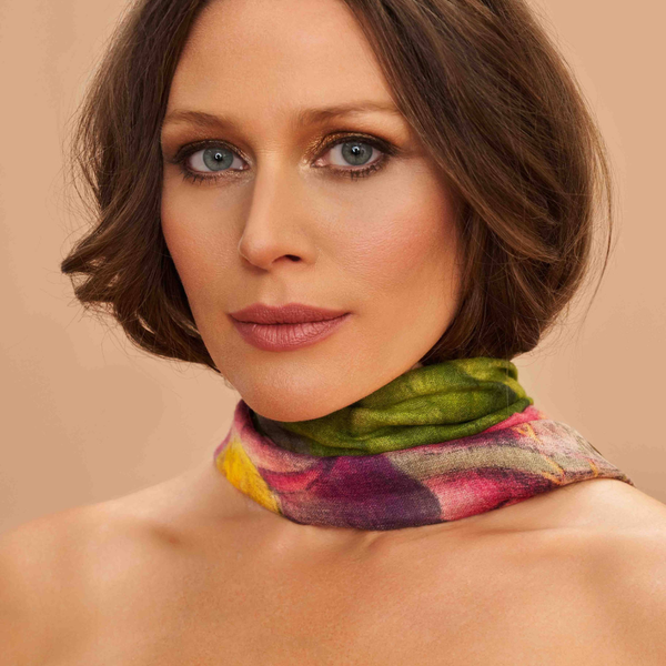 Botanicals Oversized Wool Wrap Scarf {Black Friday Deal}