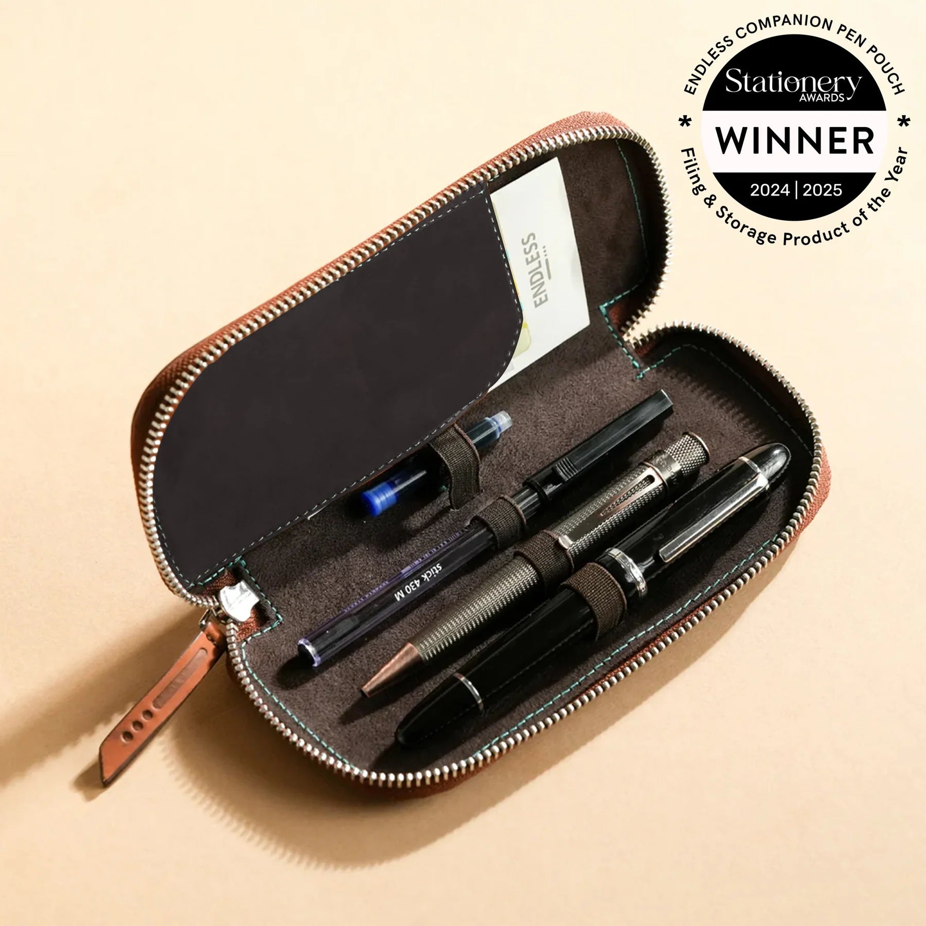 Endless Companion Adjustable 3-Pen Pouch