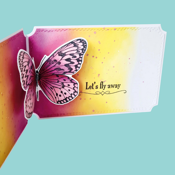 {coming soon!} Butterfly Pop-Out Interactive Stamp + Die Set