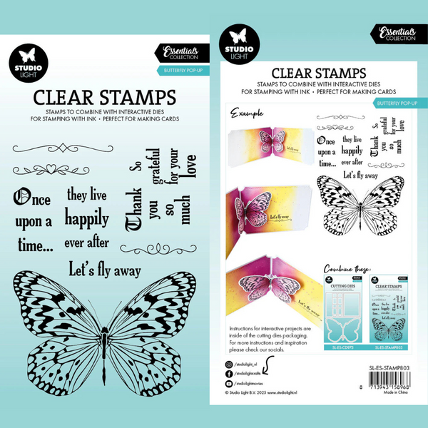 {coming soon!} Butterfly Pop-Out Interactive Stamp + Die Set