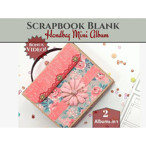 Accordion Inserts Handbag Craft Blanks | Black & Kraft