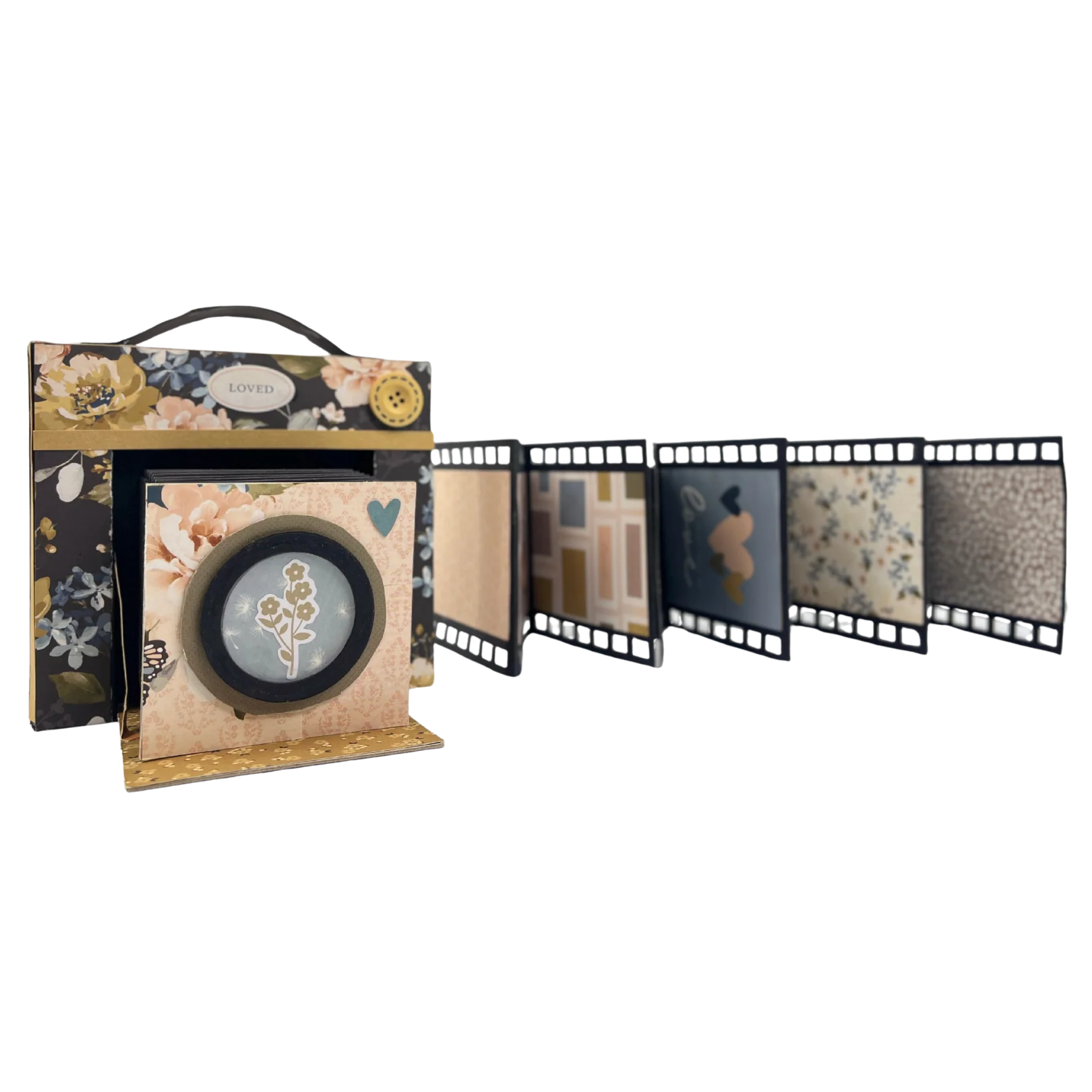 Vintage Camera Album Blank