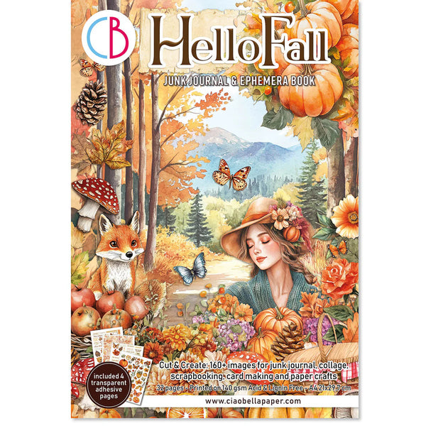 {coming soon!} Hello Fall A4 Junk Journal & Ephemera Book