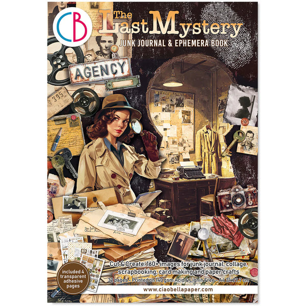 {coming soon!} The Last Mystery A4 Junk Journal & Ephemera Book