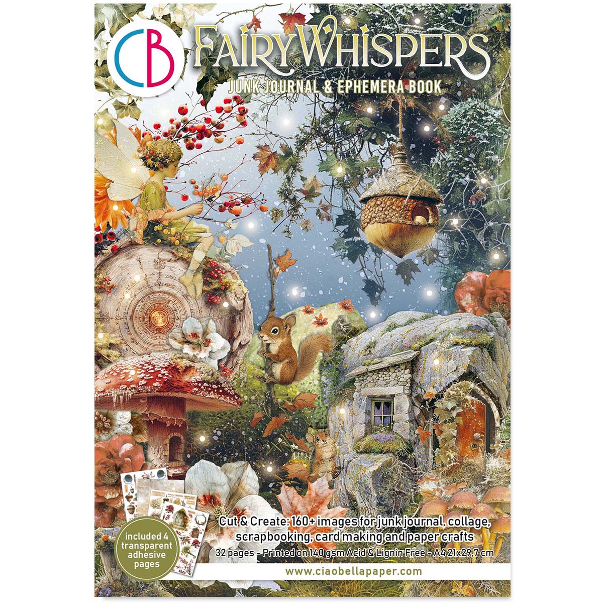 {coming soon!} Fairy Whispers A4 Junk Journal & Ephemera Book