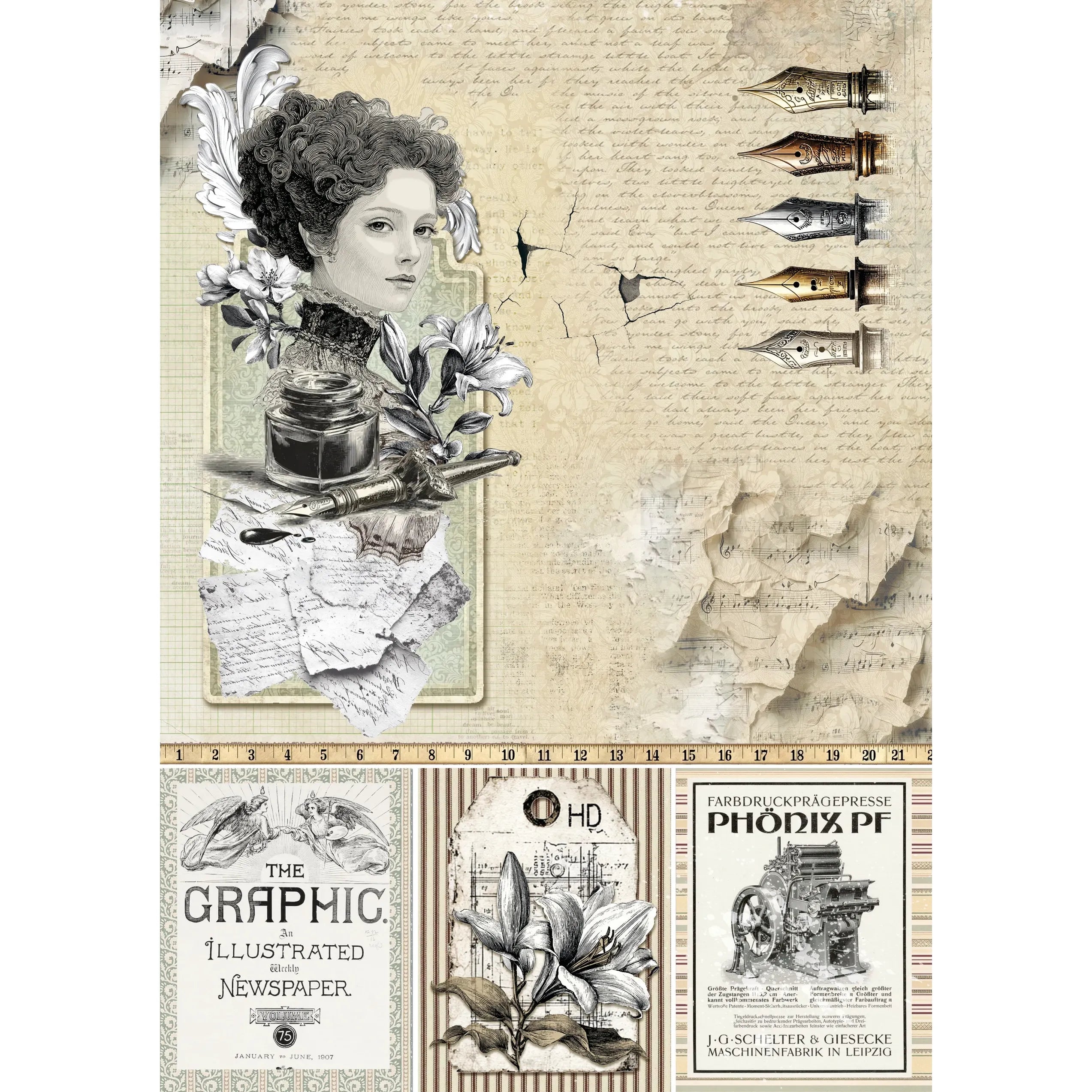 Typographic A4 Creative Pad