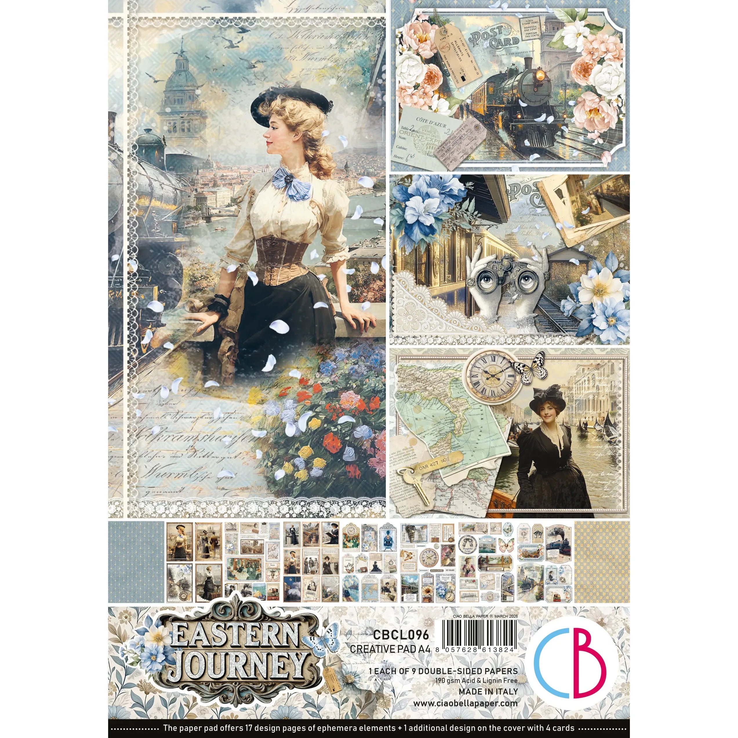 Eastern Journey A4 Creative Pad