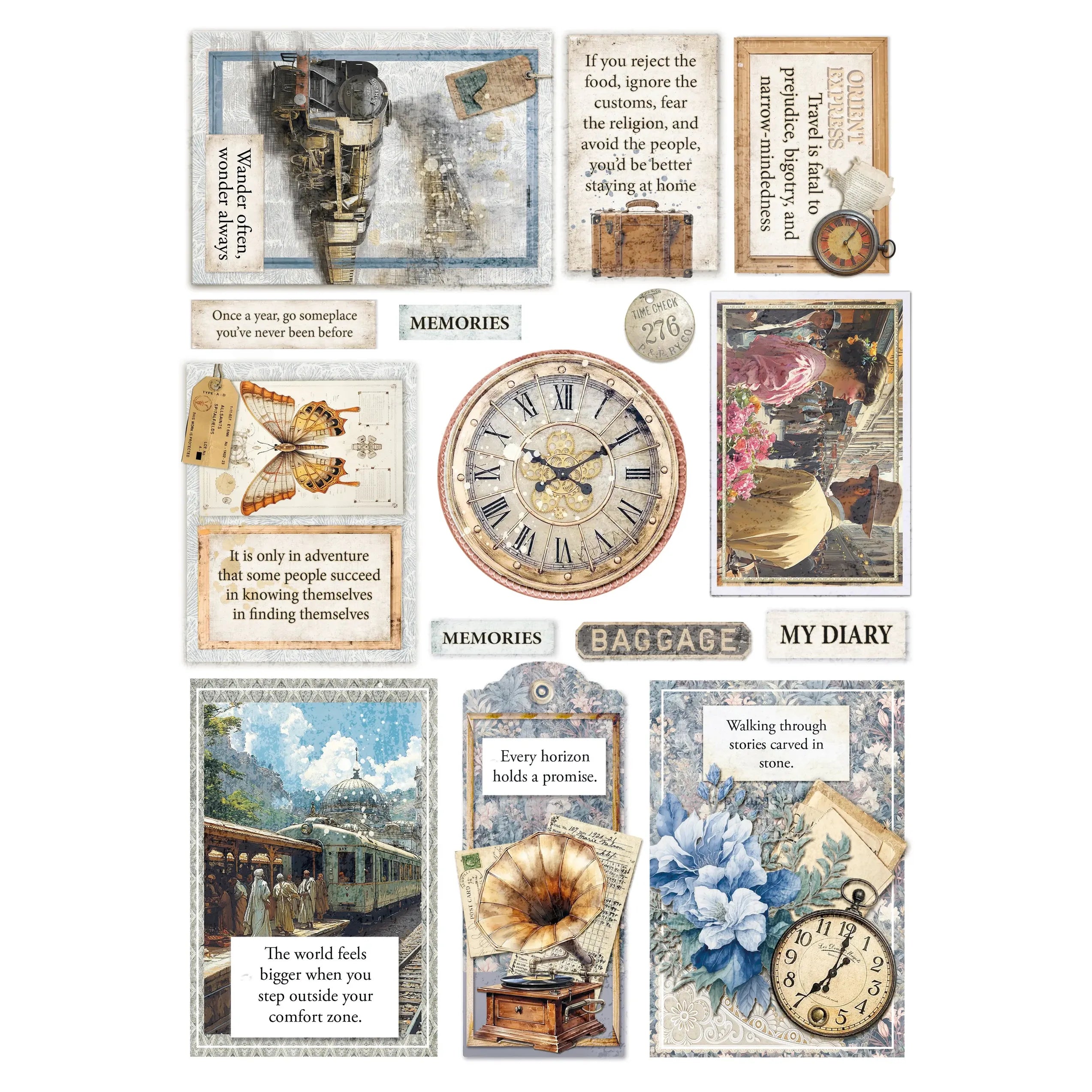 Eastern Journey A4 Creative Pad