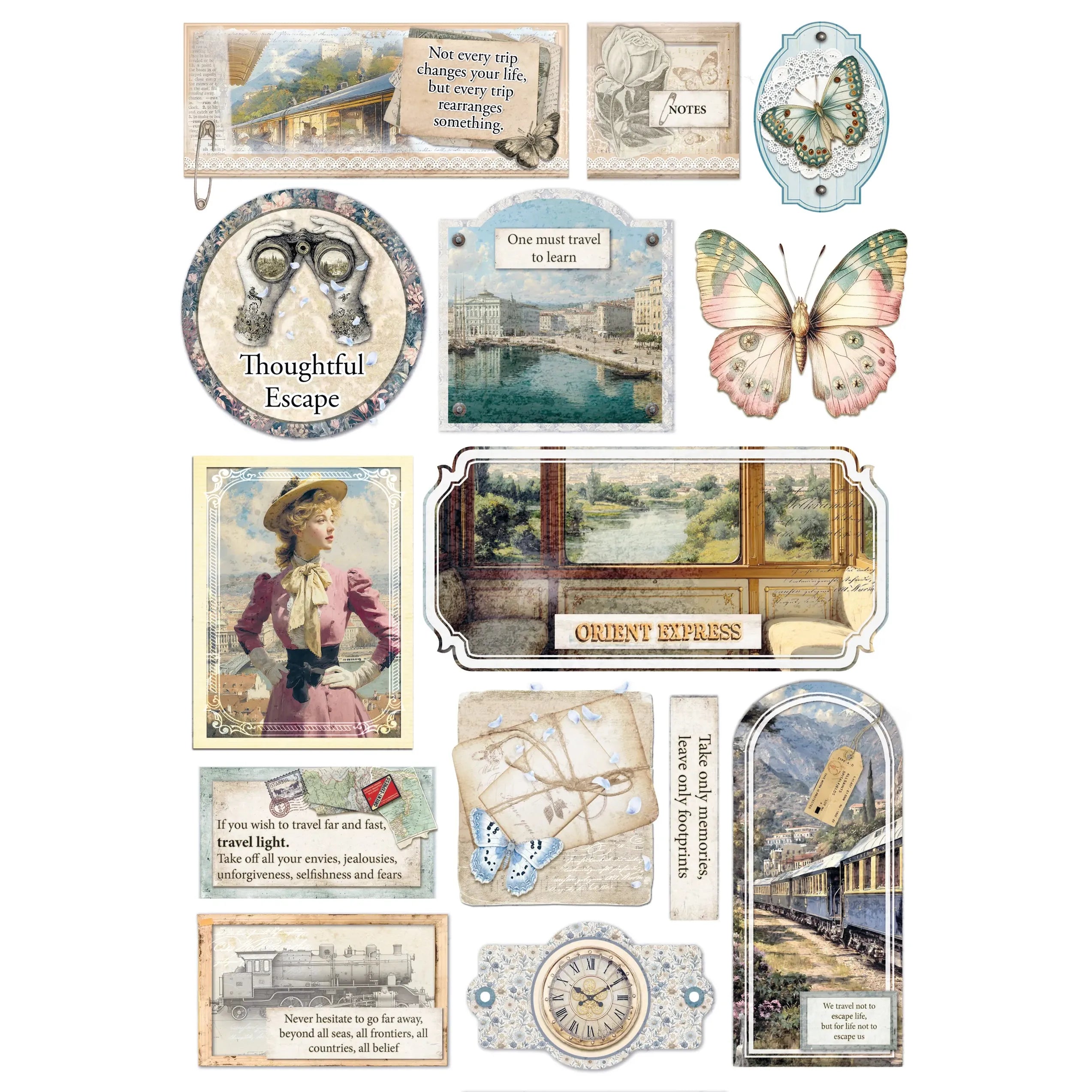 Eastern Journey A4 Creative Pad