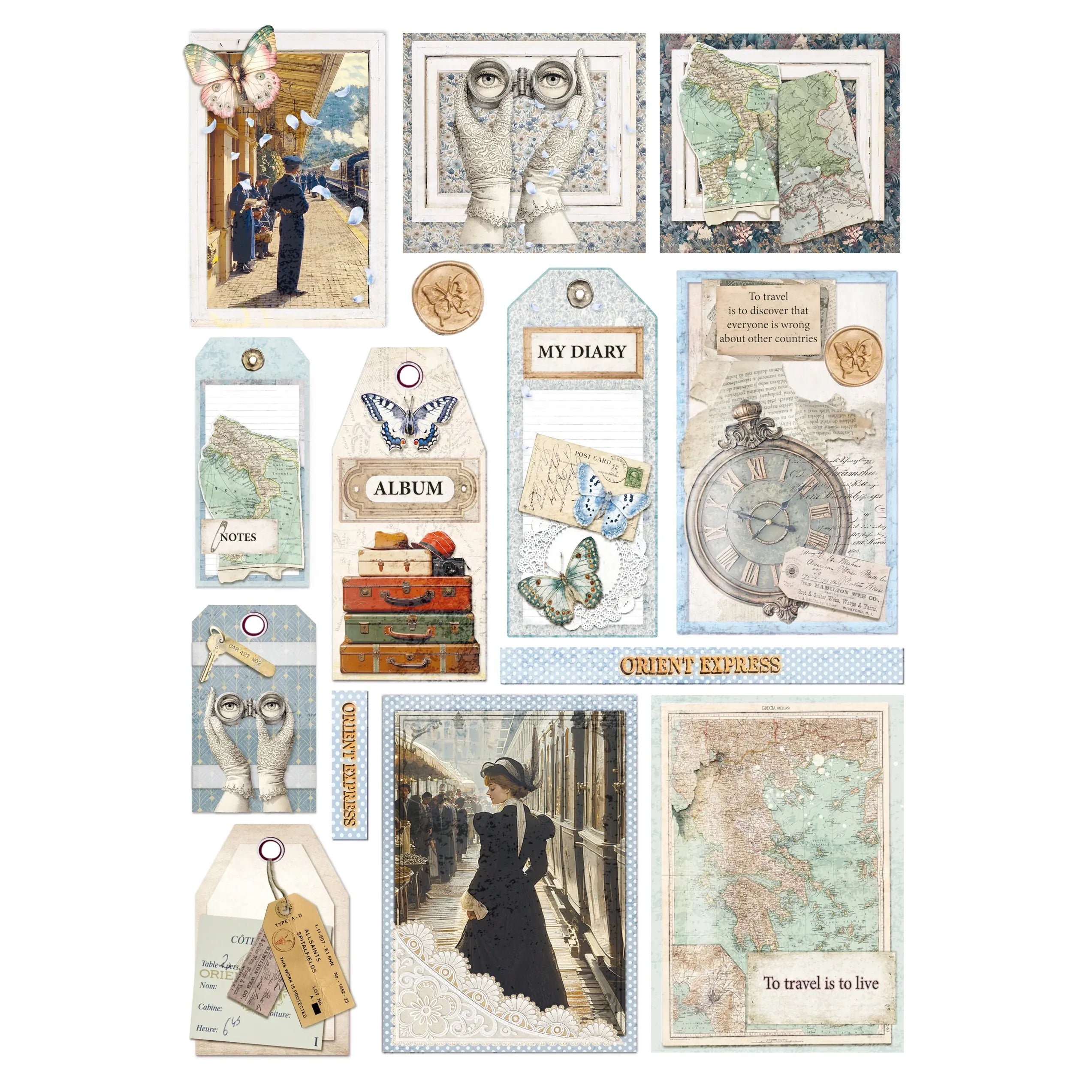 Eastern Journey A4 Creative Pad
