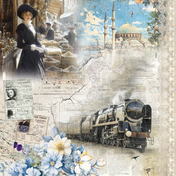 Eastern Journey 8x8 Paper Pad