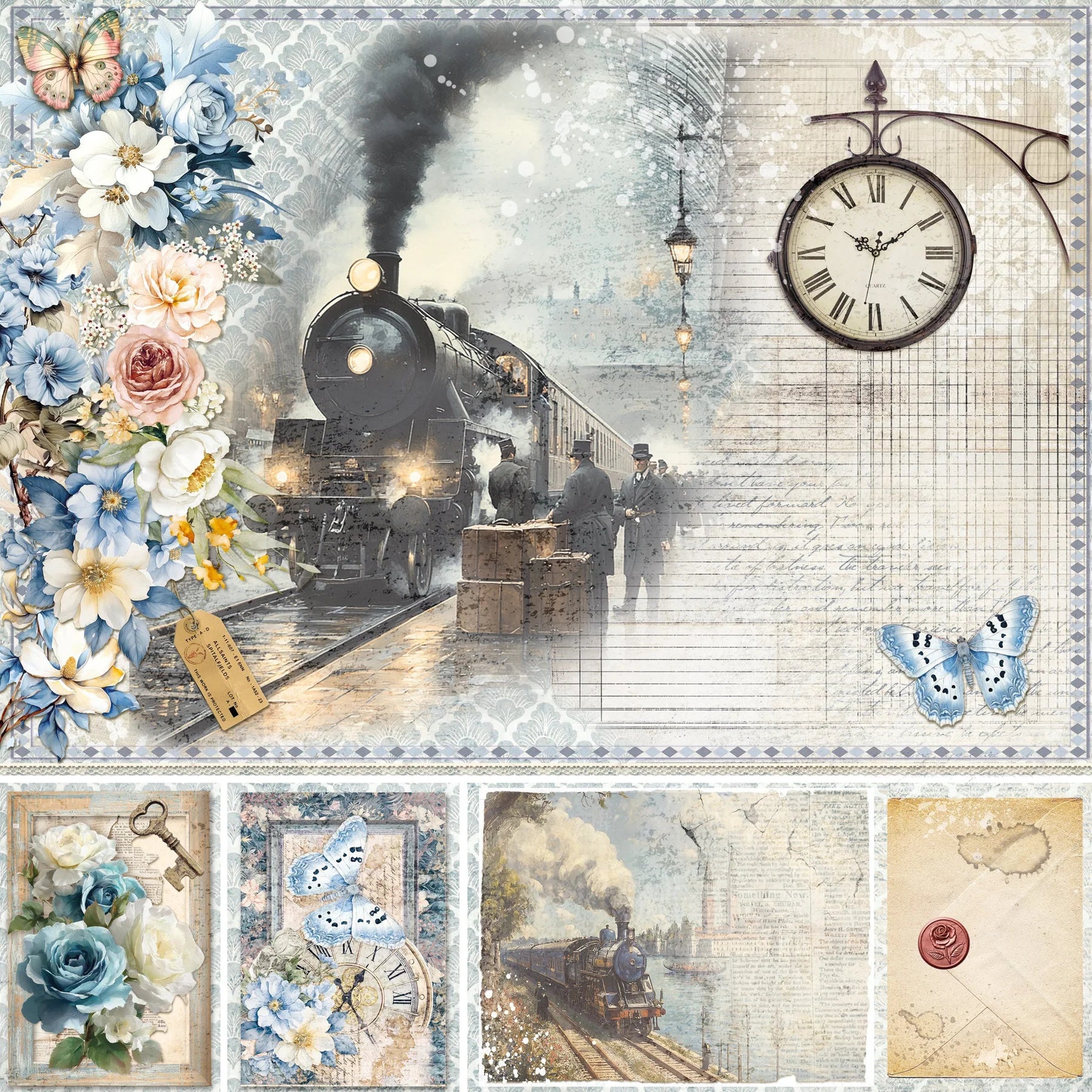 Eastern Journey 8x8 Paper Pad