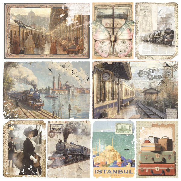 Eastern Journey 8x8 Paper Pad
