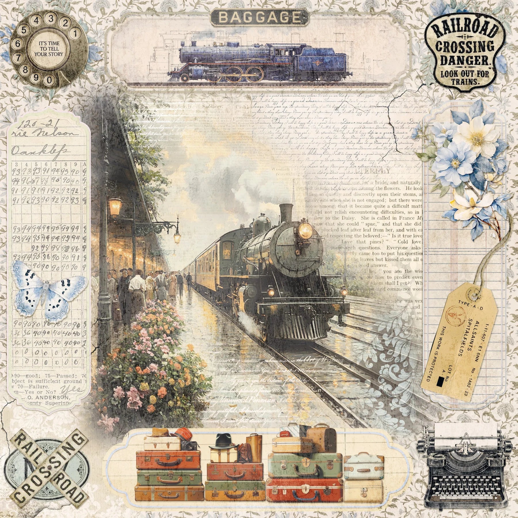 Eastern Journey 8x8 Paper Pad