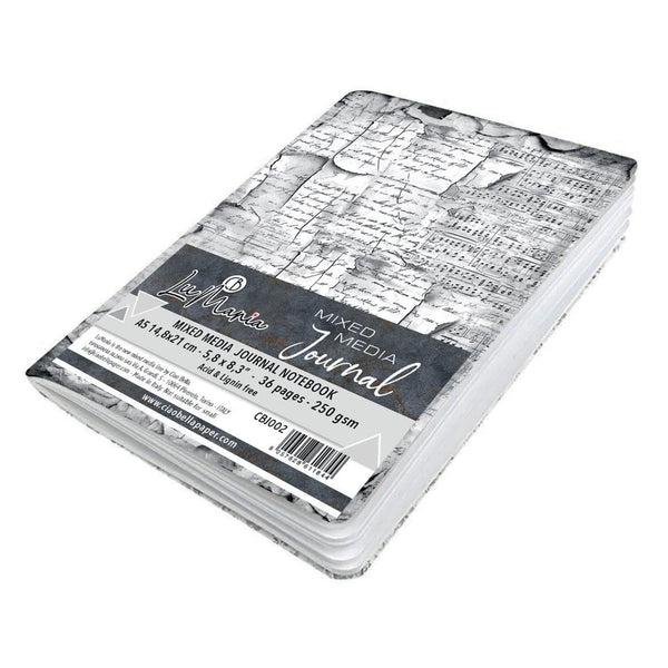 Mixed Media A5 Journal Notebook