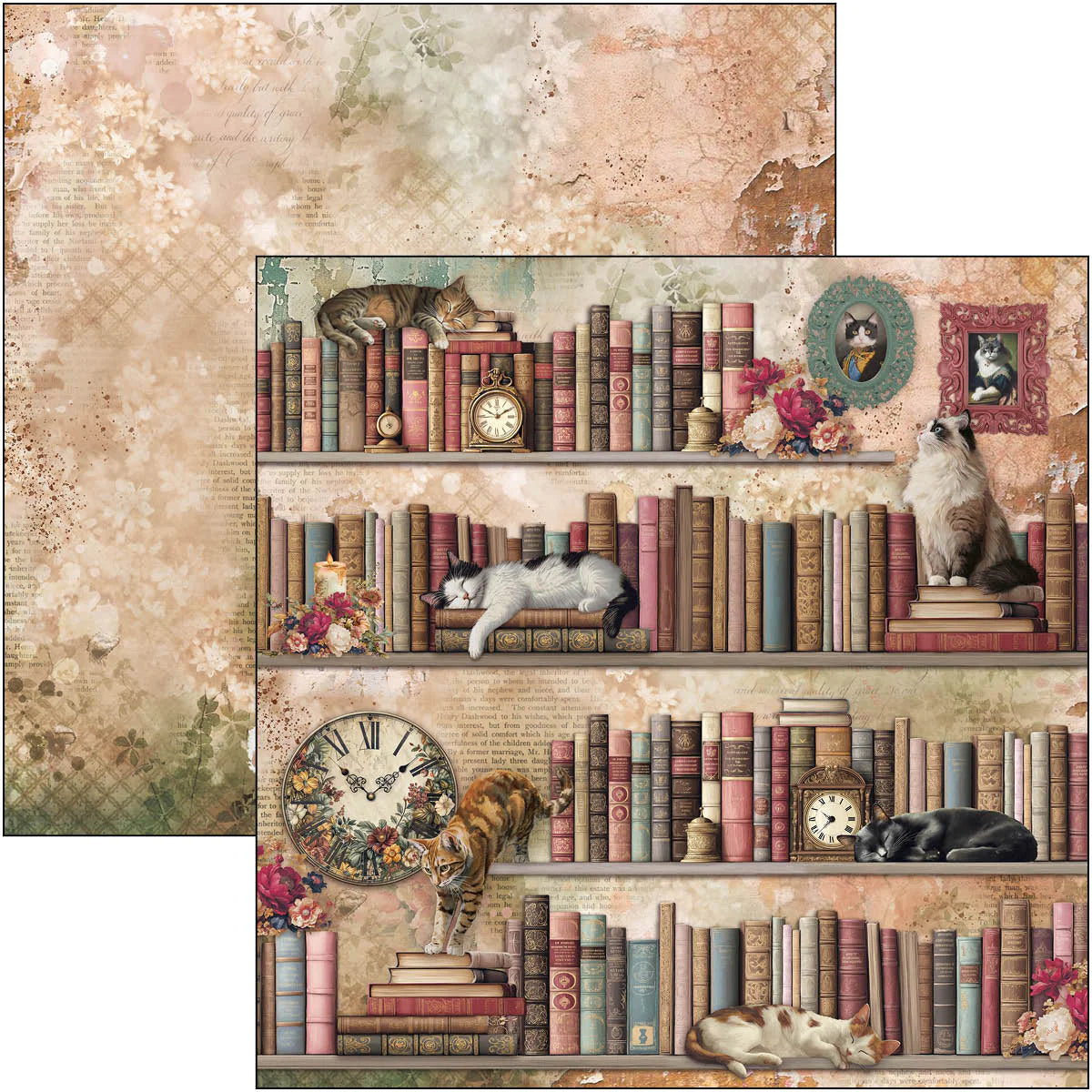 {coming soon!} Book Lovers 12x12 Paper Pad