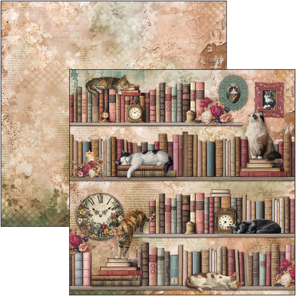 {coming soon!} Book Lovers 12x12 Paper Pad