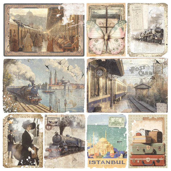Eastern Journey 12x12 Paper Pad