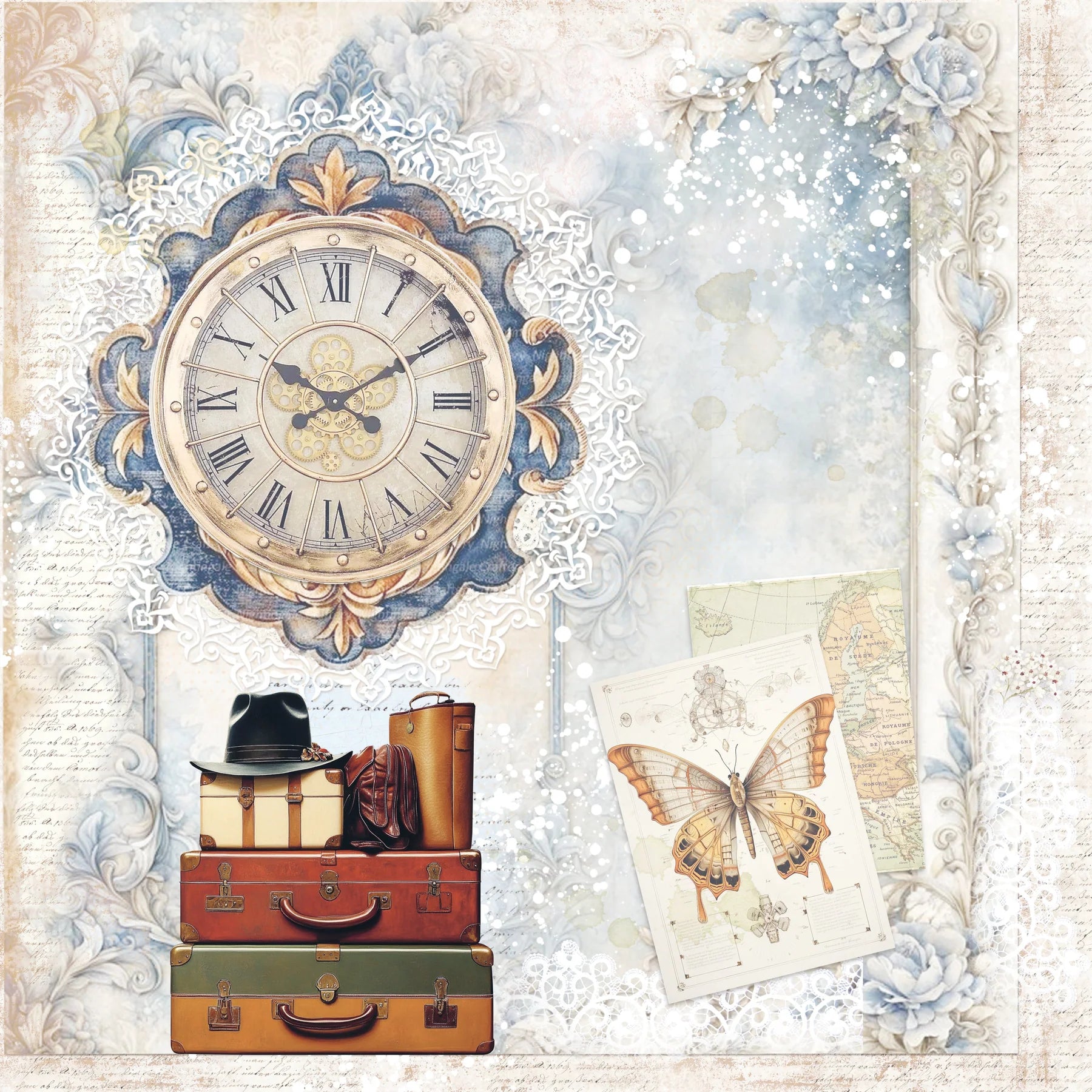 Eastern Journey 12x12 Paper Pad