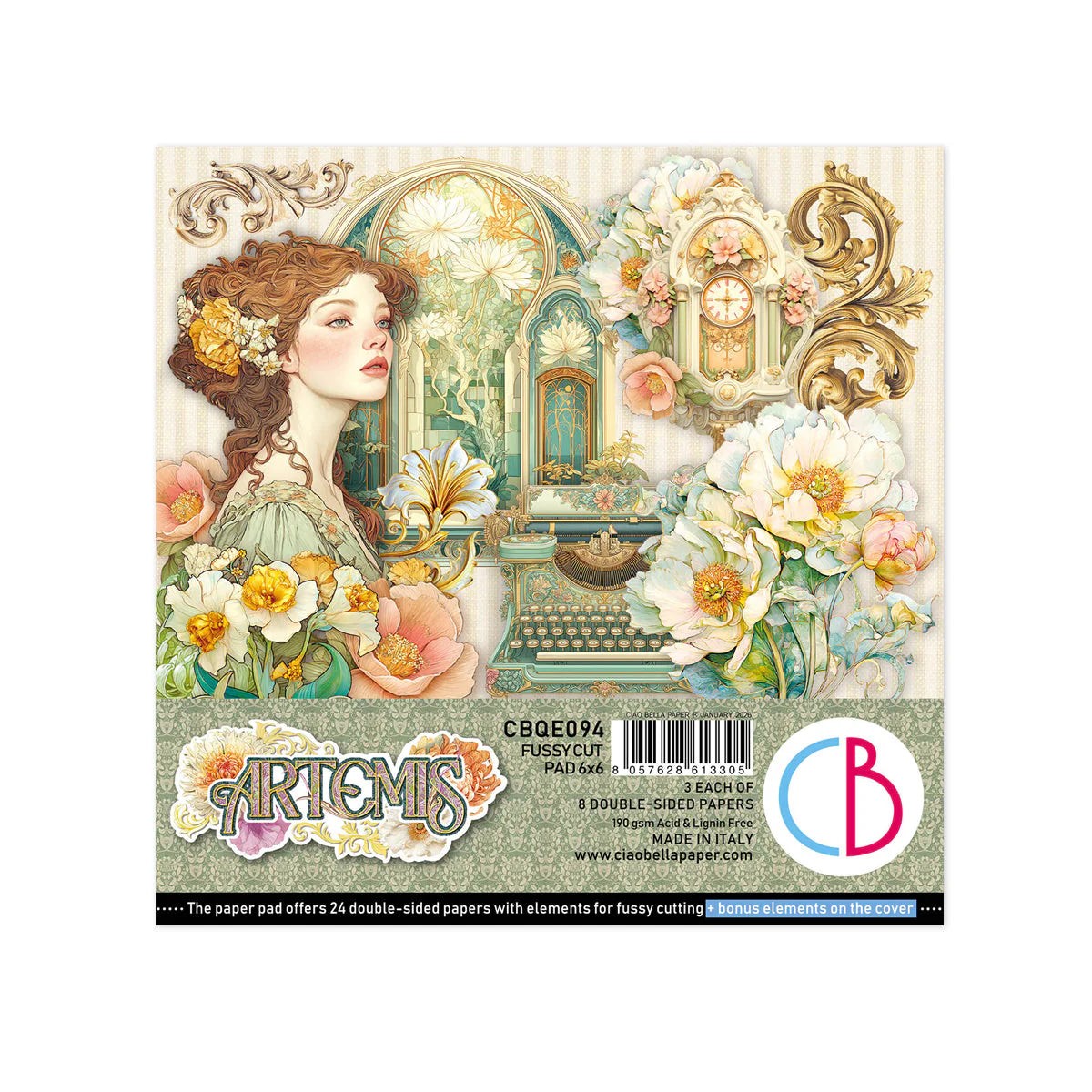 {coming soon!} Artemis 6x6 Fussy Cut Pad