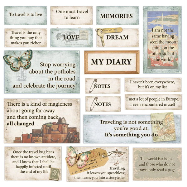 Eastern Journey 6x6 Fussy Cut Pad