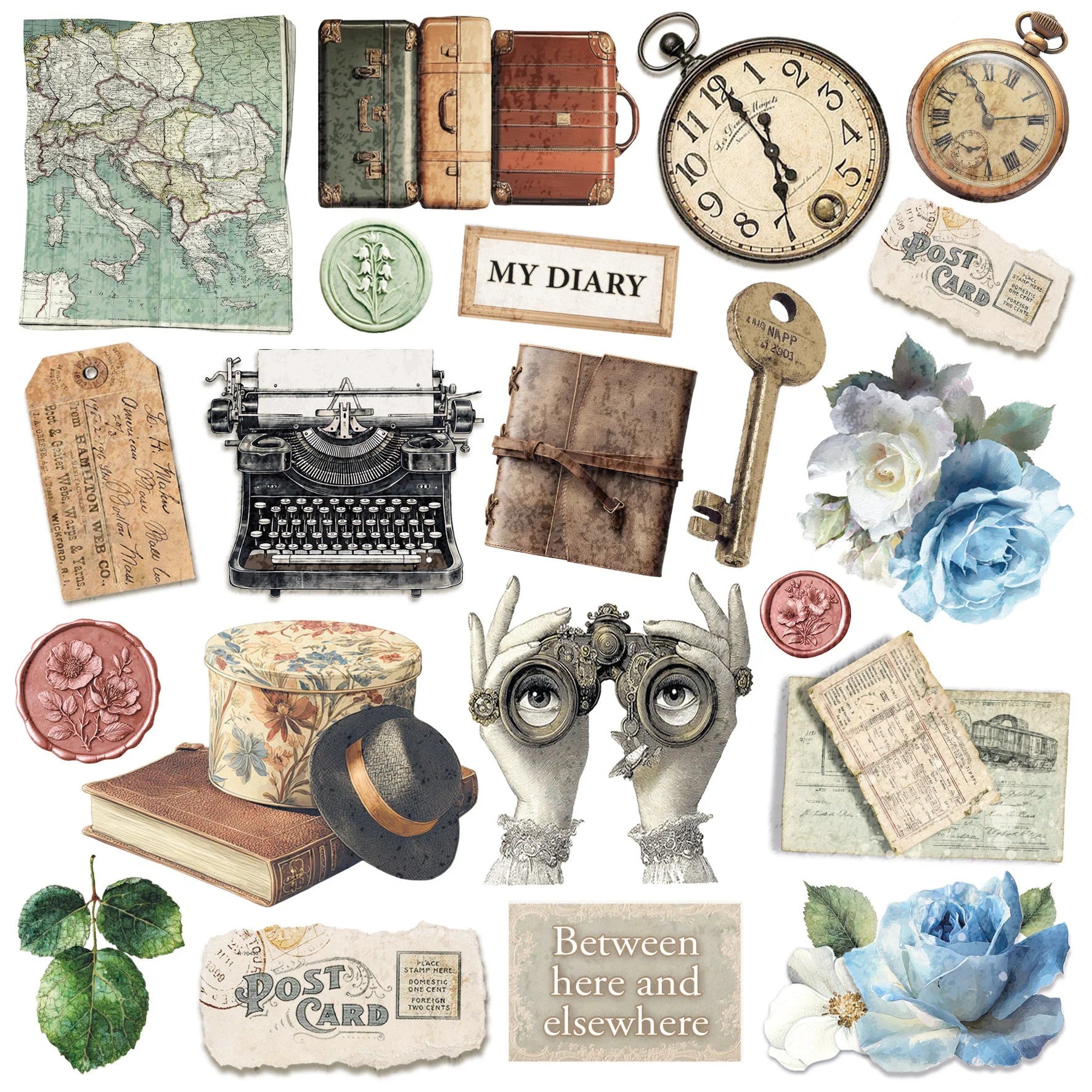 Eastern Journey 6x6 Fussy Cut Pad