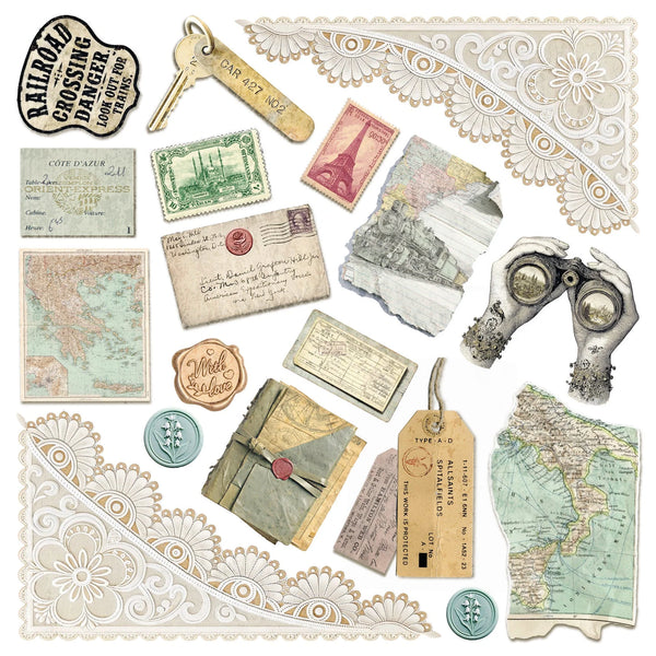 Eastern Journey 6x6 Fussy Cut Pad